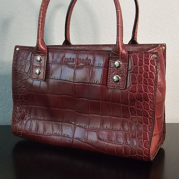kate spade Handbags - Kate Spade Croc Satchel
